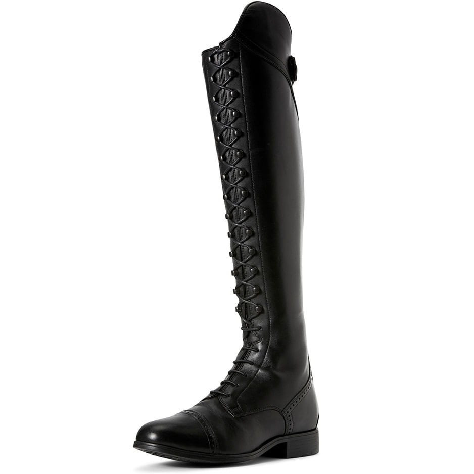 Capriole Tall Riding Boots - Black 