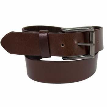 Keldon-Roller-Buckle-English-Leather-Belt---Brown-88205