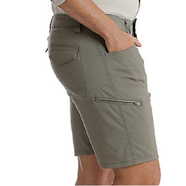 Wrangler Men's Outdoor Utility Shorts - Earth Green   | Equestrian and Outdoor Superstore