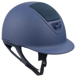 IRH IR4G XLT Riding Helmet - Matte Navy with Matte Vent