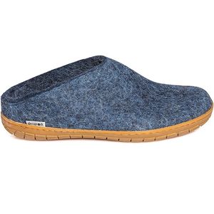 Glerups Unisex Slip-On  with Rubber Sole - Denim