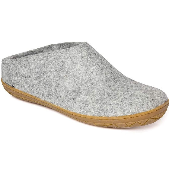 Glerups-Unisex-Slipper-with-Rubber-Sole---Grey-236841