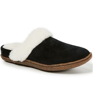 Sorel Women's Nakiska Slide II Slippers - Black/Natural