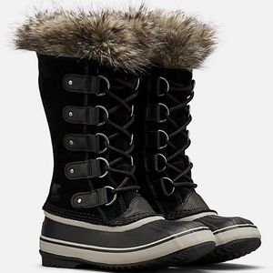 Sorel Women's Joan of Arctic Boots - Black, Quarry