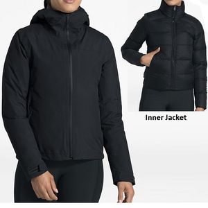 The North Face Women's Mountain Light TriClimate Jacket - Black/Black