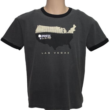 Guinness USA T Shirt Grey www.applesaddlery Equestrian and Outdoor Superstore