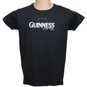 Guinness Men's  On The Strip T-Shirt - Black