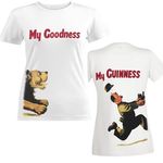 Guinness-Women-s--Chasing-Lion-T-Shirt---White-186828