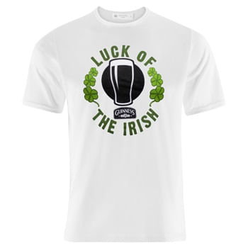 Guinness-Women-s-Luck-of-the-Irish-T-Shirt---White-186821