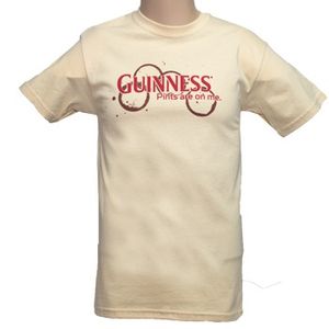 Guinness Pints Are On Me T-Shirt - Yellow