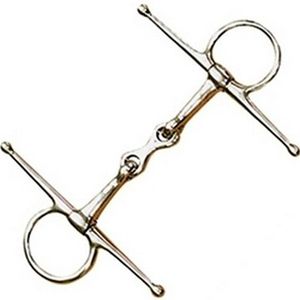 French Link Full Cheek Snaffle Bit