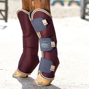 Amigo Ripstop Travel Boots - Fig/Navy/Tan