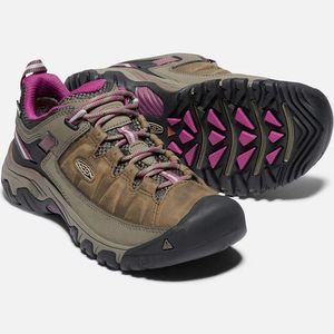 Keen Women's Targhee III Waterproof Hiking Shoes - Weiss/Boysenberry