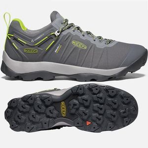 Keen Men's Venture Waterproof Shoes - Magnet/Chartreuse