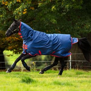 Mio All In One Rain Sheet - Dark Blue/Red