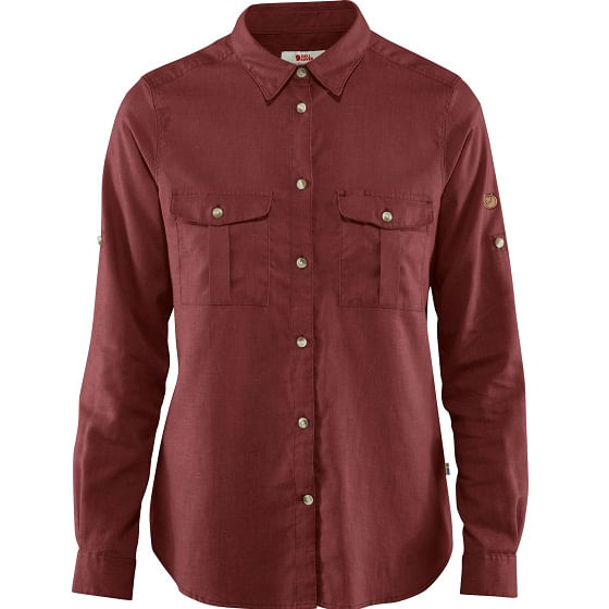 Fjällräven Övik Hemp Shirt S/S - Shirt Women's