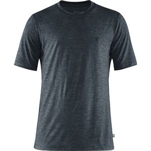 Fjallraven Men's Abisko Day Hike Short Sleeve T-Shirt - Dark Navy