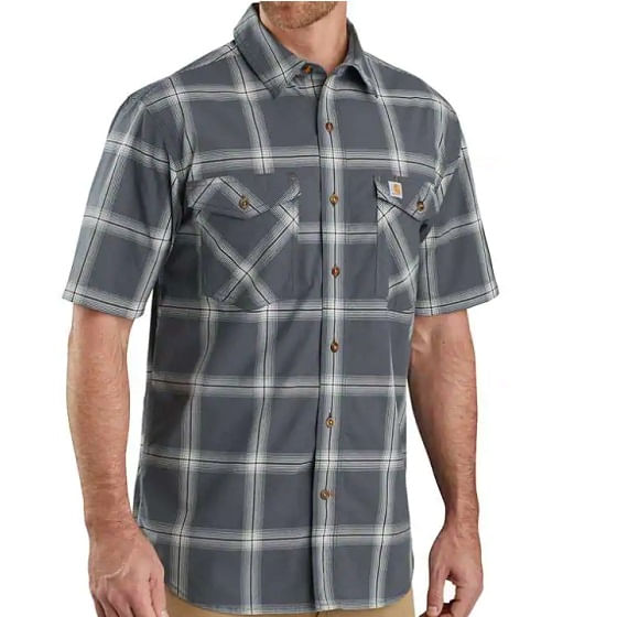 men's relaxed fit short sleeve shirts