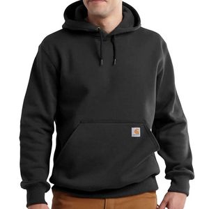 Carhartt Men's Rain Defender Paxton Heavyweight Hooded Sweatshirt - Black