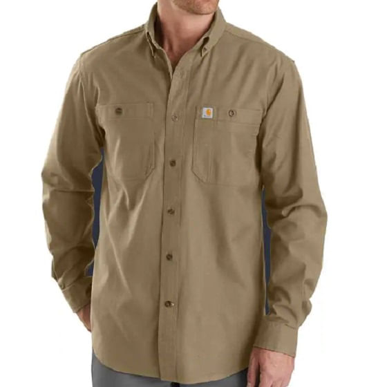 carhartt men's rugged work khaki