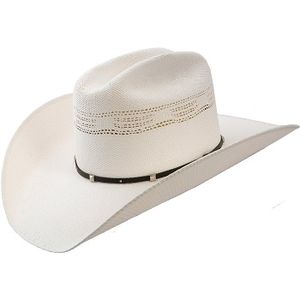 Stetson White Horse Straw Hat - Natural