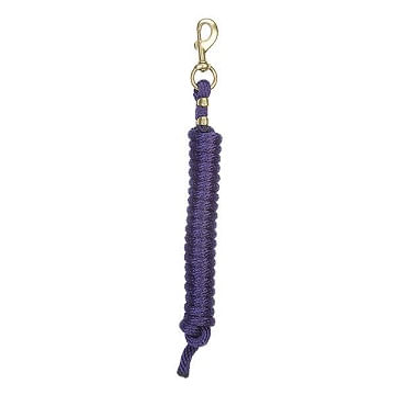 Weaver-Mini-Pony-Poly-Lead-Rope-with-Solid-Brass-Snap---Purple-166156