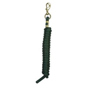 Weaver Mini/Pony Poly Lead Rope with Solid Brass Snap - Hunter