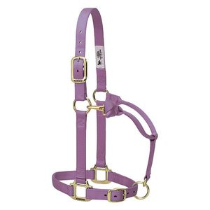 Weaver Original Adjustable Chin and Throat Snap Halter, 1" - Lavender