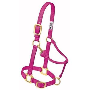 Weaver Original Adjustable Chin and Throat Snap Halter, 1" - Raspberry