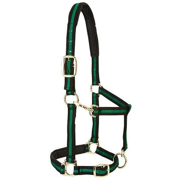 Weaver-Padded-Adjustable-Halter---Green-Black-209019