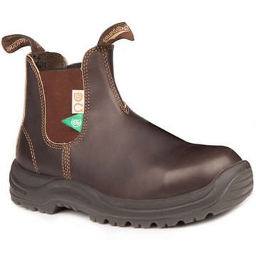 Blundstone CSA Greenpatch Steel Toe Boot 162 Brown www.applesaddlery Equestrian and Outdoor Superstore