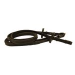 Rambo-Micklem-Rubber-Reins---Black-8900