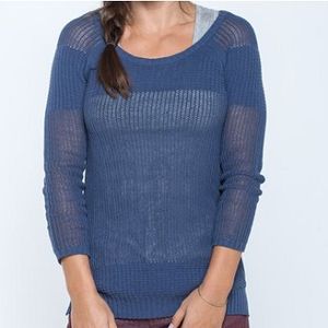Toad & Co Women’s Floreana ¾ Sleeve Sweater - Indigo