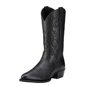 Ariat Men's Heritage R Toe - Black