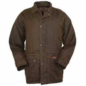 Outback Trading Men's Ranchers Jacket - Brown