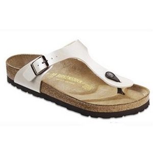 Birkenstock Gizeh Pearl White Birko-Flor Graceful (943871)