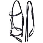 HDR-Advantage-Padded-Dressage-Snaffle-Bridle---Black-White-10998