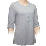 Columbia-Women-s-Spring-Drifter-3-4-Sleeve-Top---Cirrus-Grey-Heather-70649