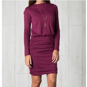 Toad & Co Women's Outfox Dress - Dark Thistle