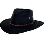 Outback-Trading-Grizzly-Oilskin-Hat---Black-18928
