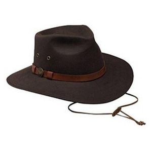 Outback Trading Kodiak Oilskin Hat - Black