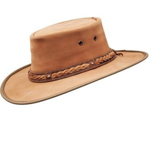 Barmah Squashy Bronco Outback Hat - Hickory