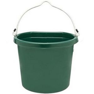 Feed and Water Buckets - Fortiflex Flat Back Pail (13L)