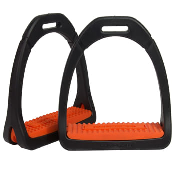 Compositi Premium Profile Stirrups - Orange | www.applesaddlery