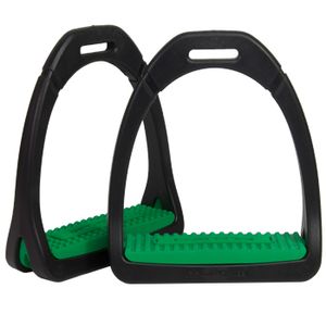 Compositi Premium Profile Stirrups - Green