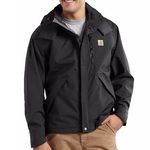Carhartt-Men’s-Shoreline-Heavy-Duty-Waterproof-Rain-Jacket---Black-134080