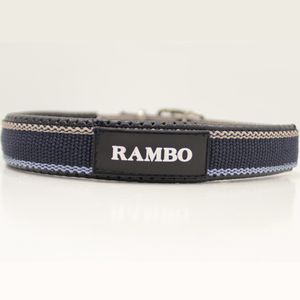 Rambo Dog Collar - Whitney Navy