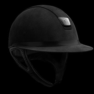 Samshield Miss Shield Premium Alcantara Helmet - Black