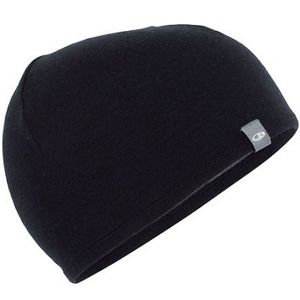 Icebreaker Unisex Pocket Hat - Black/Gritstone Heather