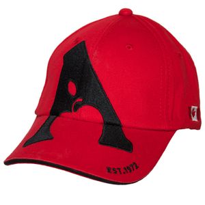 Apple Saddlery Ball Cap - Red/Black